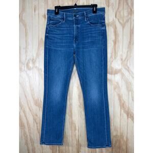 Mother The Mid Rise Dazzler Ankle Jeans Size 31 Premium Denim